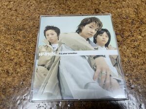 1 CD cd W-inds. try your emotion