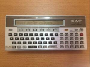 【稀少】シャープ ポケットコンピュータ ポケットコンピューター PC-1500