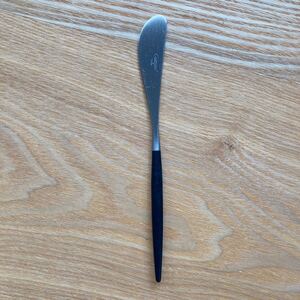 クチポール ゴア バターナイフ シルバー×黒 Cutipol GOA Black