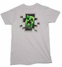 送料無料●マインクラフト Tシャツ クリーパーインサイド Minecraft Creeper Inside Jinx マイクラ ゲーム 任天堂スイッチ プレステ