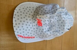 ニューバランス ランニングキャップ フリーサイズ レディース マラソン 帽子 NB