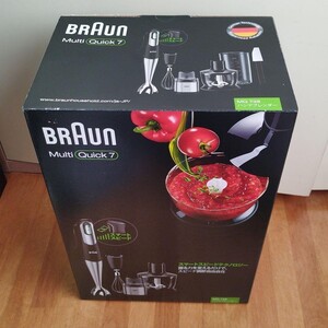 新品 BRAUN MQ738 ハンドブレンダー マルチクイック7