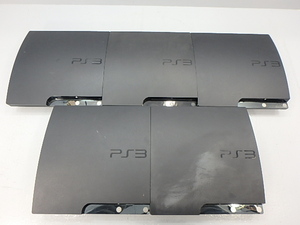△ジャンク PS3本体 5台セット★プレイステーション3 薄型★ 同梱不可 1円スタート