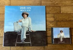 【美品】 JANIS IAN(ジャニス・イアン) &#34;MIRACLE ROW&#34; LP/CD 2媒体セット