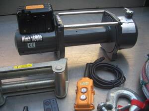  electric winch 16800lb 12V secondhand goods 