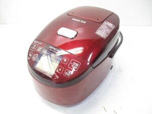 ■ HITACHI 日立 RZ-XT100BK IHジャー炊飯器 家庭用 圧力 5.5合 圧力&スチーム蒸気カット 極上炊き 0115-8A @100 ■