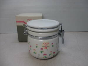 ニシノユキヒコデザインシリーズ ロックボトル 500ml 陶器製保存容器 未使用品