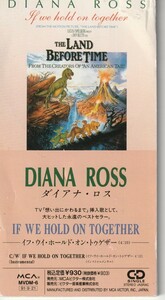 【CD】DIANA ROSS ダイアナ・ロス/IF WE HOLD ON TOGETHER イフ・ウイ・ホールド・オン・トゥゲザー ■8cm CD ■ジャケ難