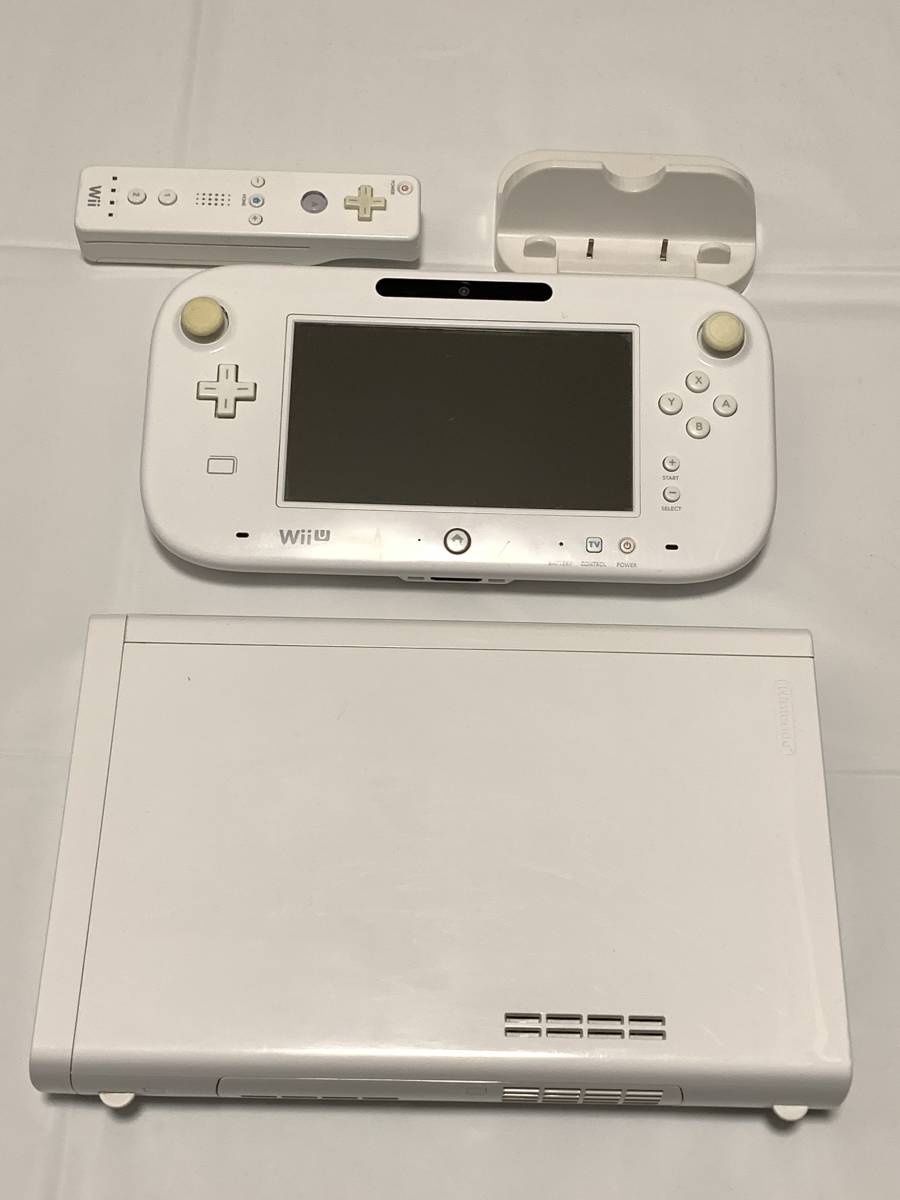 レビューで送料無料 贈答用 完品 任天堂 Wiiu ゲームパッド ホワイト 未使用 新古品 512 家庭用ゲーム本体