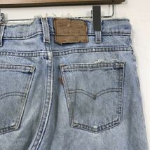 I464-R◆LEVI'S リーバイス デニムパンツ 550◆W32 L32 メンズ クラッシュ ダメージ ジーンズ 古着 ユーズド アメカジ カジュアル_画像6