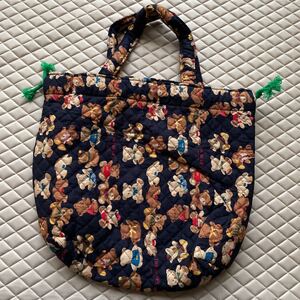トートバッグ ハンドメイド キルティング生地使用