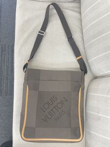【美品】LOUIS VUITTON ルイヴィトン ダミエ ジェアン コンパニョン ショルダーバッグ 斜め掛け 1円スタート