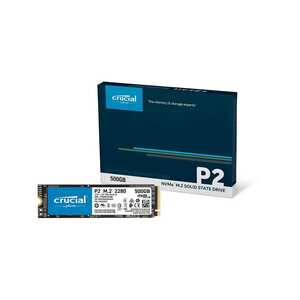 500GB 内蔵型SSD Crucial クルーシャル　P2 PCIe M.2