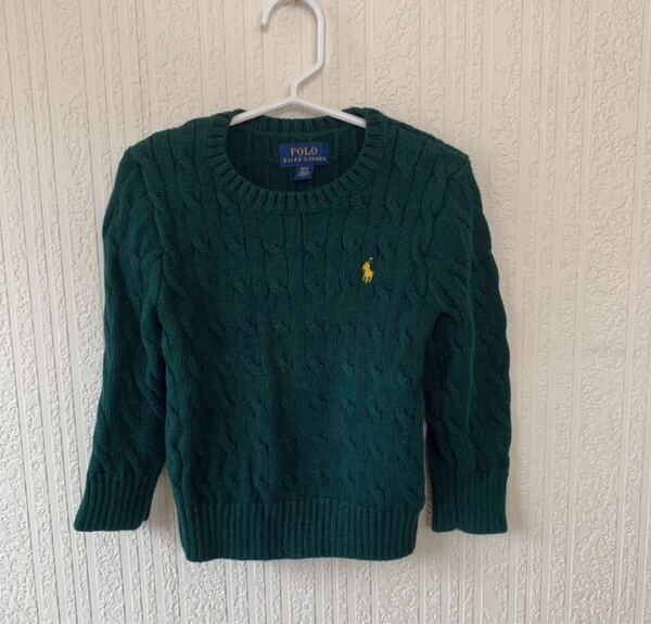 美品POLO RALPH LAUREN コットンセーター 100cm