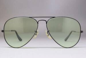 1970s B&L RayBan black metallic ru чейнджер blue green 58mm style свет зеленый 