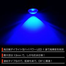 LED 孫市屋 LTH3-B デイライト用連結LED-青_画像2