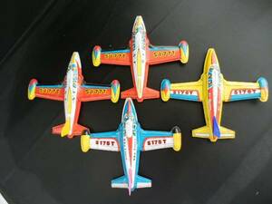 Tin Toy ★ Comout Commuter Jet 4 сделан Saito Toy