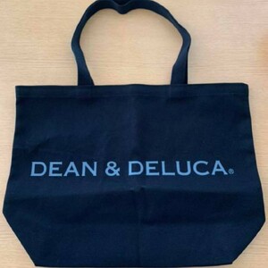DEAN&DELUCA ディーン&デルーカ トートバッグ 黒 ブラック Lサイズ