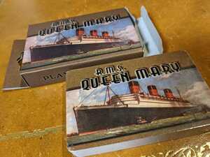 QUEENMARY　クイーンメリー号　豪華客船　プレイングカード　未開封品　アメリカ購入品