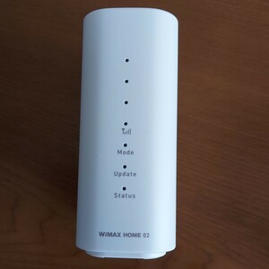 UQコミュニケーションズ NAS32SWU [ホームルーター WiMAX HOME 2 ホワイト] 白ロムほぼ未使用品