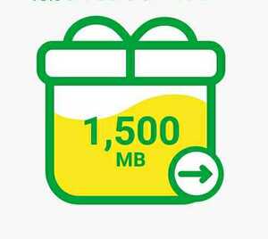 マイネオ パケットギフト 1500MB(1.5GB) mineo ※取引メッセージにて送付無料