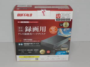 ★ 新品 ☆ バッファロー 外付けハードディスク 2TB ★ HD-LE2U3-BA ☆ 録画用HDD ☆ BUFFALO ★