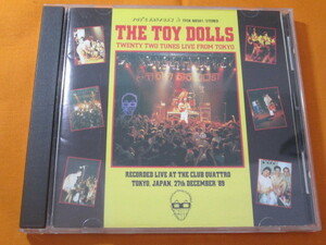 ♪♪♪ トイ・ドールズ TOY DOLLS『 Twenty Two Tunes Live From Tokyo 』国内盤 ♪♪♪