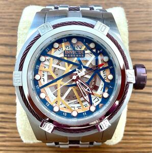 Invicta Reserve mens swiss made Automatic 13781ほぼ未使用品