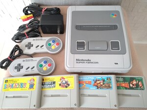 美品 任天堂 スーパーファミコン 本体一式 すぐに遊べます SFC