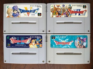 スーパーファミコン ドラゴンクエスト 1,2,3,5,6 セット ドラクエ まとめ売り SFC