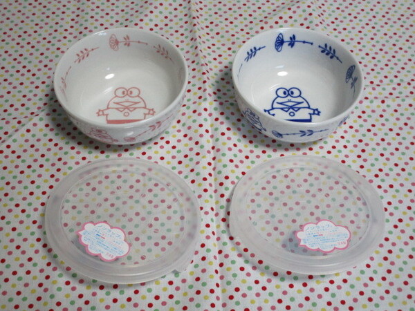 B1 非売品!蒲郡信用金庫『がまちゃんオリジナル ノンラップ 小鉢2個セット』~箱付き たち吉 日本製