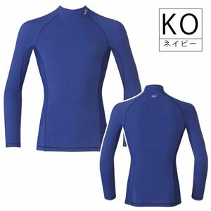 新品★CW-X メンズ　ハイネックシャツ　(Mサイズ)青　CH0030 KO