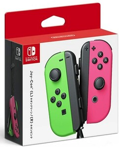 任天堂純正品】Joy-Con (L) ネオングリーン/ (R) ネオンピンク
