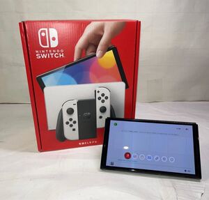 Nintendo Switch ニンテンドースイッチ有機EL ホワイト 本体のみ ディスプレイのみ 未使用品