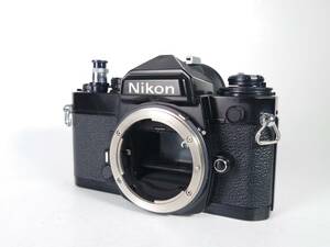1スタ Nikon FE ブラック ボディ フィルム 一眼レフ カメラ ニコン 動作OK 1円 ヱOA4