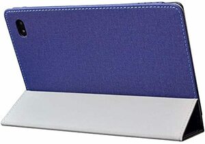 ブルー Zshion Teclast T30 タブレット ケース スタンド機能付き 保護ケース 薄型 超軽量 全面保護型 三つ折