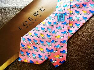 bvr4080! superior article![LOEWE] Loewe [ bird ] necktie 