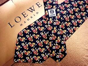 bvr4597! superior article![LOEWE] Loewe [ manner car small shop ] necktie 