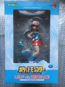 新品未開封 ARTFX J ポケットモンスター リーフ with ゼニガメ コトブキヤ フィギュア