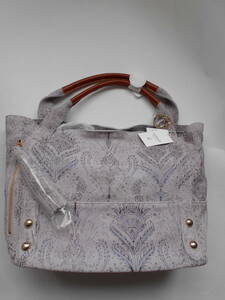 [ unused * tag attaching ]TOPKAPItopkapi* tote bag * complete sale goods * suede *ala Beth k pattern * lavender 