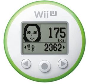 Wii Fit U フィットメーター グリーン 美品 【即決で新品電池のオマケ】