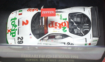 1/43 ixo イクソ FER010 Ferrari F40 #29 Le Mans 1994「クリアケース保存品」_画像3