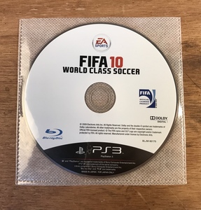 ■送料無料■ FIFA10 ワールドクラスサッカー ●ケースなし ●解説書なし PS3 ゲーム ソフト /くKOら/DD-1553