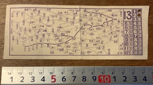 ■送料無料■ 切符 キップ チケット 乗換切符 乗車券 昭和 バス 路線バス バス亭 東京都 古書 古文書 紙 印刷物 昭和 /くKAら/PA-6386