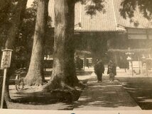 ■送料無料■ 甲州 青柳 昌福寺 女性 和服 自転車 建築物 建物 寺 名所 山梨県 歴史 観光 風景 景色 絵葉書 写真 印刷物/くNAら/EE-9452_画像3