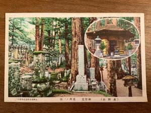 ■送料無料■ 高野山 納骨堂 墓地 神社 寺 宗教 風景 景色 絵葉書 写真 印刷物/くNAら/EE-9718