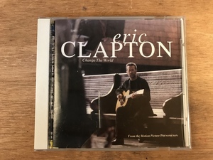 ■送料無料■ ERIC CLAPTON CHANGE THE WORLD ●ケース傷 CD 音楽 MUSIC ●歌詞カードあり/くYOら/DD-1841