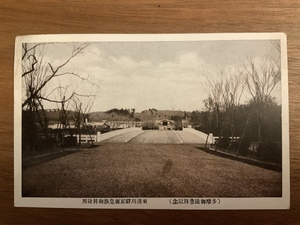 ■送料無料■ 多摩御陵参拝記念 絵葉書 葉書 エンタイア 写真 印刷物 風景 /くNAら/EE-6991