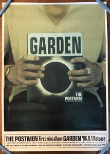 ■送料無料■ THE POSTMEN 歌手 バンド 山田修 木下圭介 アルバム GARDEN ポスター 印刷物 アンティーク /くKAら/KK-747