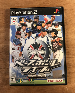 # free shipping # Baseball Live 2005 PlayStation 2 game PS2 soft * instructions equipped /.KO./DD-1421